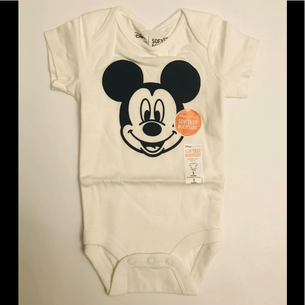 Disney Mickey Mouse One Piece Body Suit Size 3 Mo